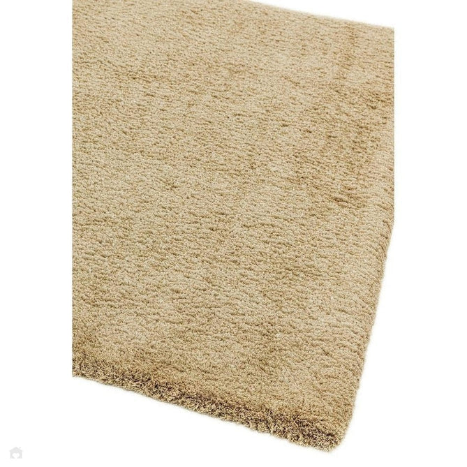Lulu Plush Super-Soft High-Density Woven Plain Silky Polyester Mid-Height Shaggy Sand Rug-Asiatic Carpets-Rug Love - The Most Loved Rug Store