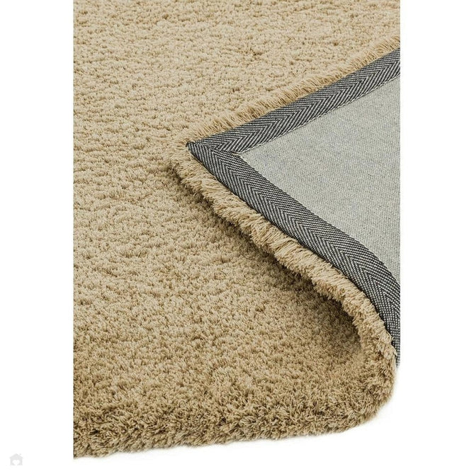 Lulu Plush Super-Soft High-Density Woven Plain Silky Polyester Mid-Height Shaggy Sand Rug-Asiatic Carpets-Rug Love - The Most Loved Rug Store