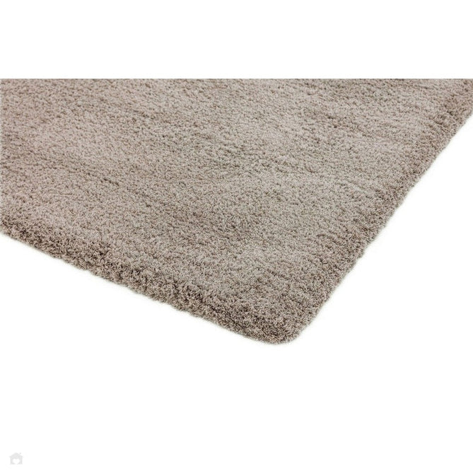 Lulu Plush Super-Soft High-Density Woven Plain Silky Polyester Mid-Height Shaggy Stone Rug-Asiatic Carpets-Rug Love - The Most Loved Rug Store