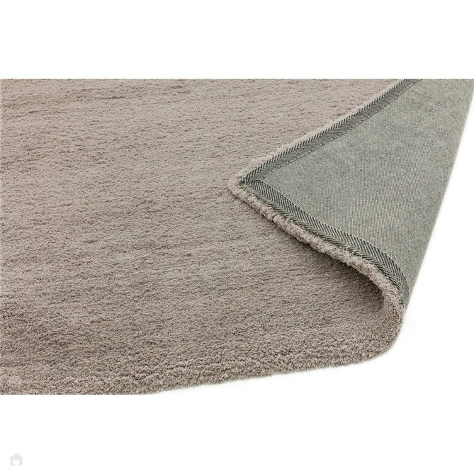 Lulu Plush Super-Soft High-Density Woven Plain Silky Polyester Mid-Height Shaggy Stone Rug-Asiatic Carpets-Rug Love - The Most Loved Rug Store