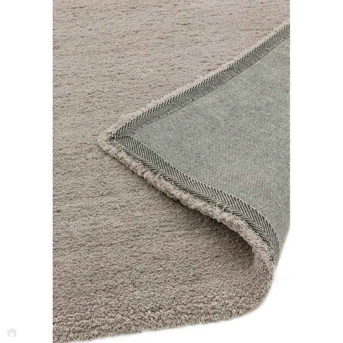 Lulu Plush Super-Soft High-Density Woven Plain Silky Polyester Mid-Height Shaggy Stone Rug-Asiatic Carpets-Rug Love - The Most Loved Rug Store