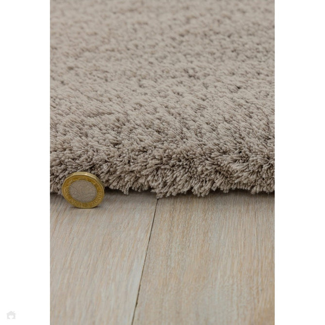Lulu Plush Super-Soft High-Density Woven Plain Silky Polyester Mid-Height Shaggy Stone Rug-Asiatic Carpets-Rug Love - The Most Loved Rug Store