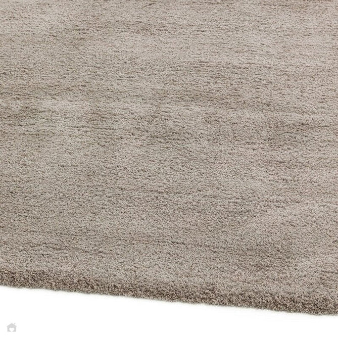Lulu Plush Super-Soft High-Density Woven Plain Silky Polyester Mid-Height Shaggy Stone Rug-Asiatic Carpets-Rug Love - The Most Loved Rug Store