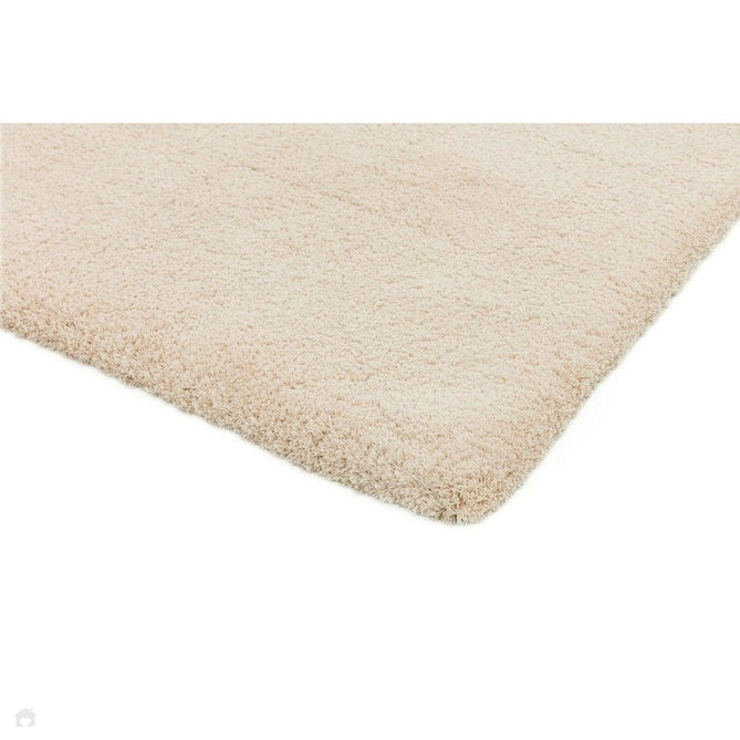 Lulu Plush Super-Soft High-Density Woven Plain Silky Polyester Shaggy Ivory Rug-Asiatic Carpets-Rug Love - The Most Loved Rug Store