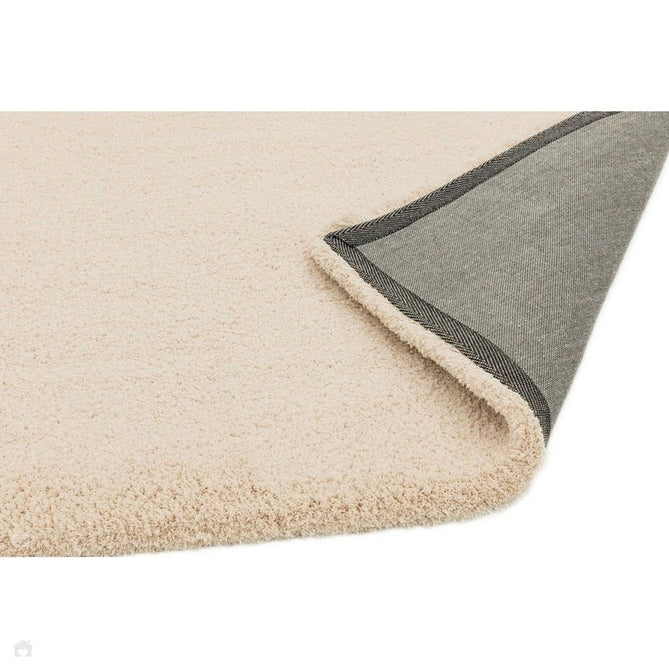 Lulu Plush Super-Soft High-Density Woven Plain Silky Polyester Shaggy Ivory Rug-Asiatic Carpets-Rug Love - The Most Loved Rug Store