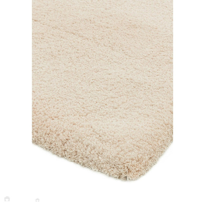 Lulu Plush Super-Soft High-Density Woven Plain Silky Polyester Shaggy Ivory Rug-Asiatic Carpets-Rug Love - The Most Loved Rug Store