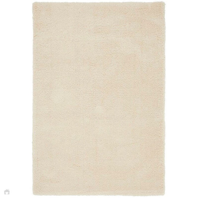 Lulu Plush Super-Soft High-Density Woven Plain Silky Polyester Shaggy Ivory Rug-Asiatic Carpets-Rug Love - The Most Loved Rug Store