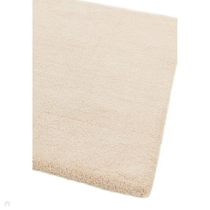 Lulu Plush Super-Soft High-Density Woven Plain Silky Polyester Shaggy Ivory Rug-Asiatic Carpets-Rug Love - The Most Loved Rug Store