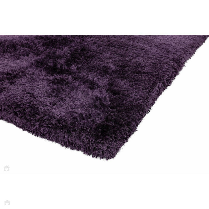 Plush Luxury Super Thick Heavyweight High-Density Hand-Woven Soft High-Pile Plain Polyester Tonal Textured Metallic Shimmer Shaggy Purple Rug-Asiatic Carpets-Rug Love - The Most Loved Rug Store