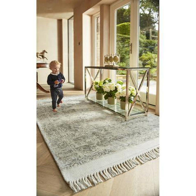 Vintage Fringe Mocha/Oyster-Origins-Rug Love - The Most Loved Rug Store